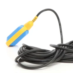 Wiltec Schwimmerschalter für Pumpen, 230VAC 16A, Pegelschalter für Tauchpumpen, Wechsler mit 10 m Kabel