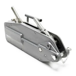 Wiltec Seilzug bis 3200 kg Seilwinde mit 20 m Seil, Handseilwinde mit Ø 16 mm Stahl-Seil, Forstseilwinde mit Abscherstift, Handseilzug mit Lasthaken