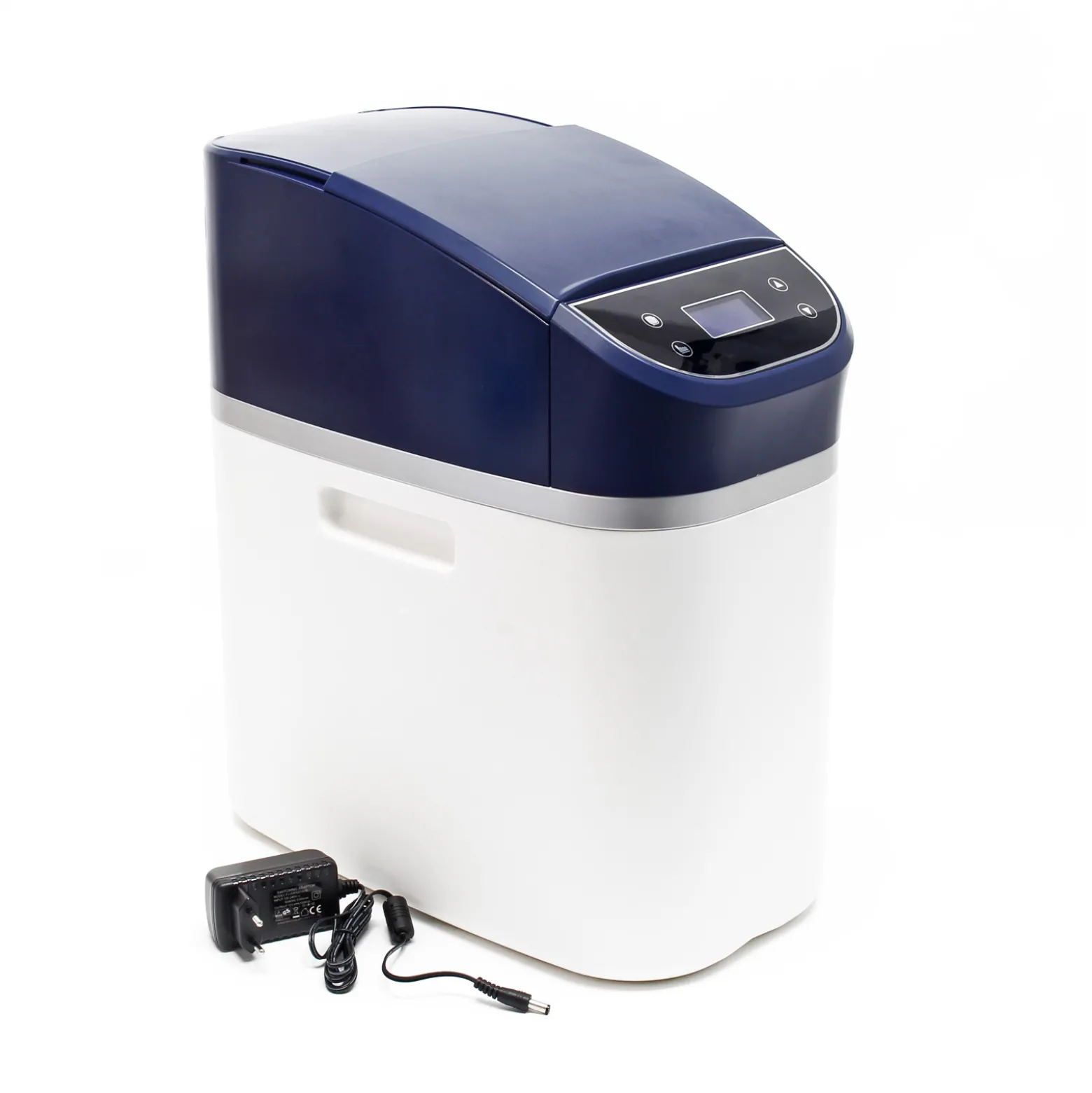 Wiltec SOFT-R1 Wasserenthärtungsanlage, Wasserentkalkung mit 500 l/h, Entkalkungsanlage mit Ionentauscher, Wasserenthärter mit 10 l Soletank