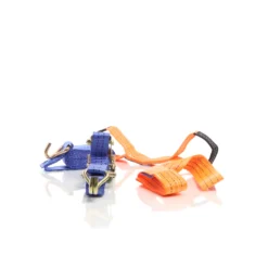 Wiltec Spanngurte 4er Set für den Autotransport, 35mm x 3,5m, 3000 daN, Zurrgurte zur Radsicherung, ideal für Autotransport