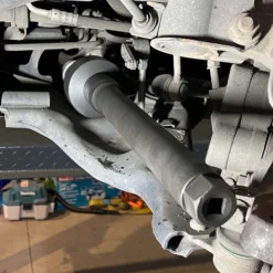 Wiltec Spurstangenwerkzeug Set mit 3 verschiedenen Größen 30-45 mm, Spurstangenschlüssel mit Aufsätzen im praktischen Koffer, Spurstangenköpfe wechseln