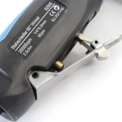 Wiltec Stabschleifer 90° abgewinkelt, Schleifmaschine für Druckluft 20.000 U/min, Schleifgerät mit Winkel zum u. a. Schleifen, Polieren und Fräsen