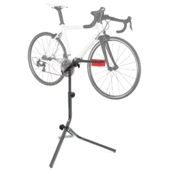 Wiltec Stahl Reparaturständer für Fahrräder bis 30 kg, Fahrrad Montageständer 95–105 cm höhenverstellbar