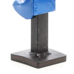 Wiltec Stahlwinde 1500 kg mit Bauhöhe 725 mm, 350 mm Hubhöhe, Robuste Zahnstangenwinde, Hubwinde mit 2 Ansätzen, Stockwinde