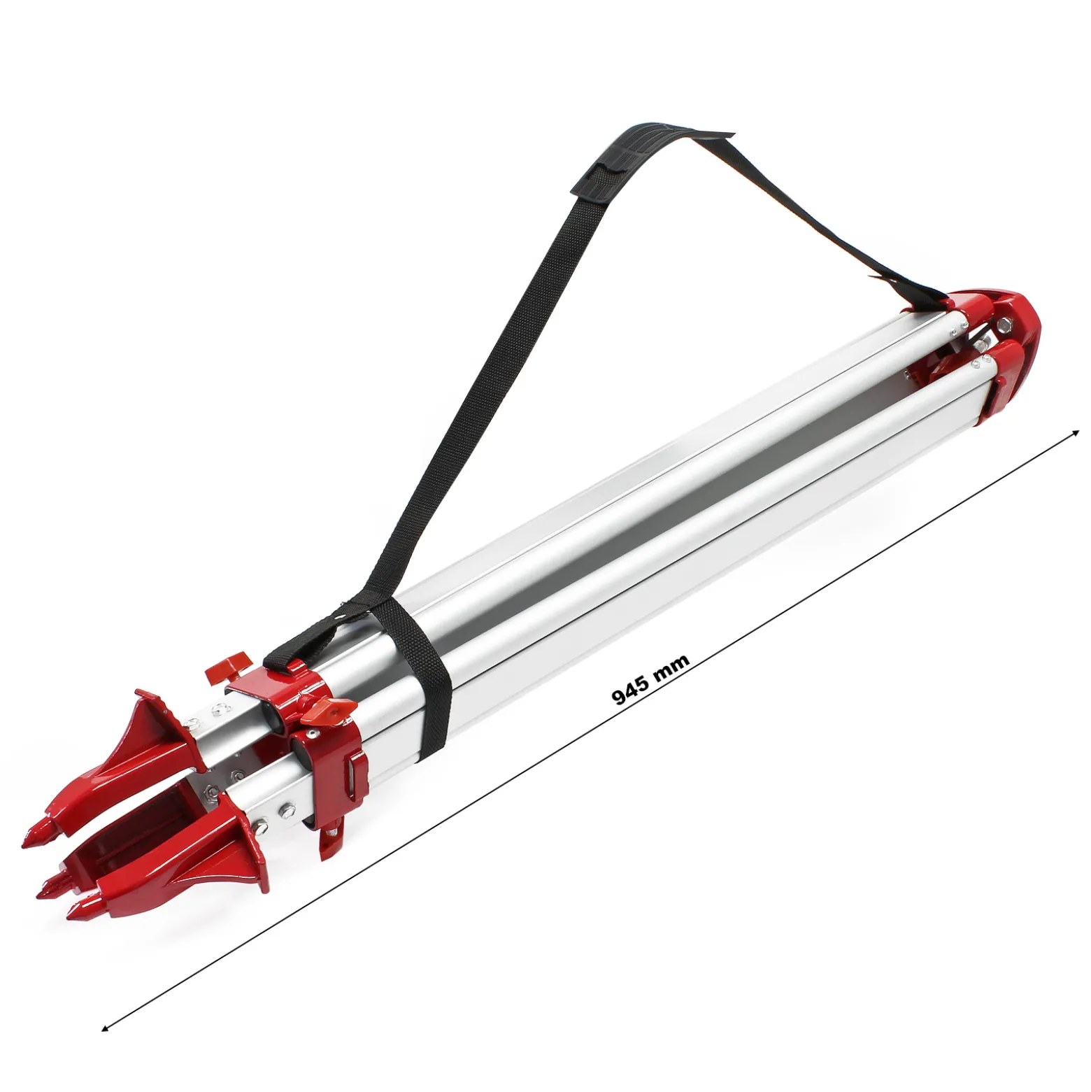 Wiltec Stativ für Kreuzlinienlaser, ausziehbar, 470-1625 mm, ausstellbar 70-1440 mm, Standfuß für Linienlaser und Kreuzlaser, Dreifuß aus Aluminium
