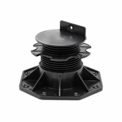 Wiltec Stelzlager für Terrassen, 2700kg, 60-128mm, höhenverstellbarer Stellfuß für Terrassendielen, Platten und Planken
