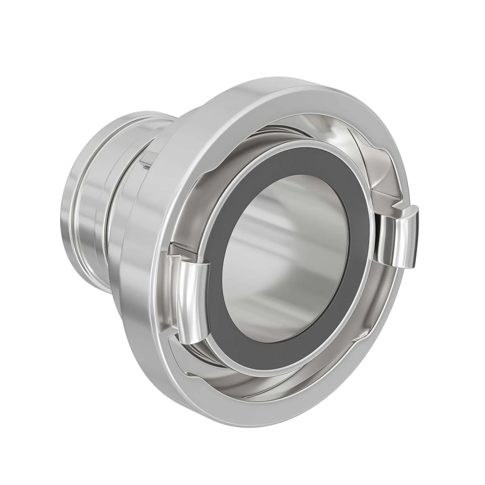 Wiltec Storz Kupplung C 52mm Druckkupplung mit langem Stutzen Schlauchkupplung aus Aluminium