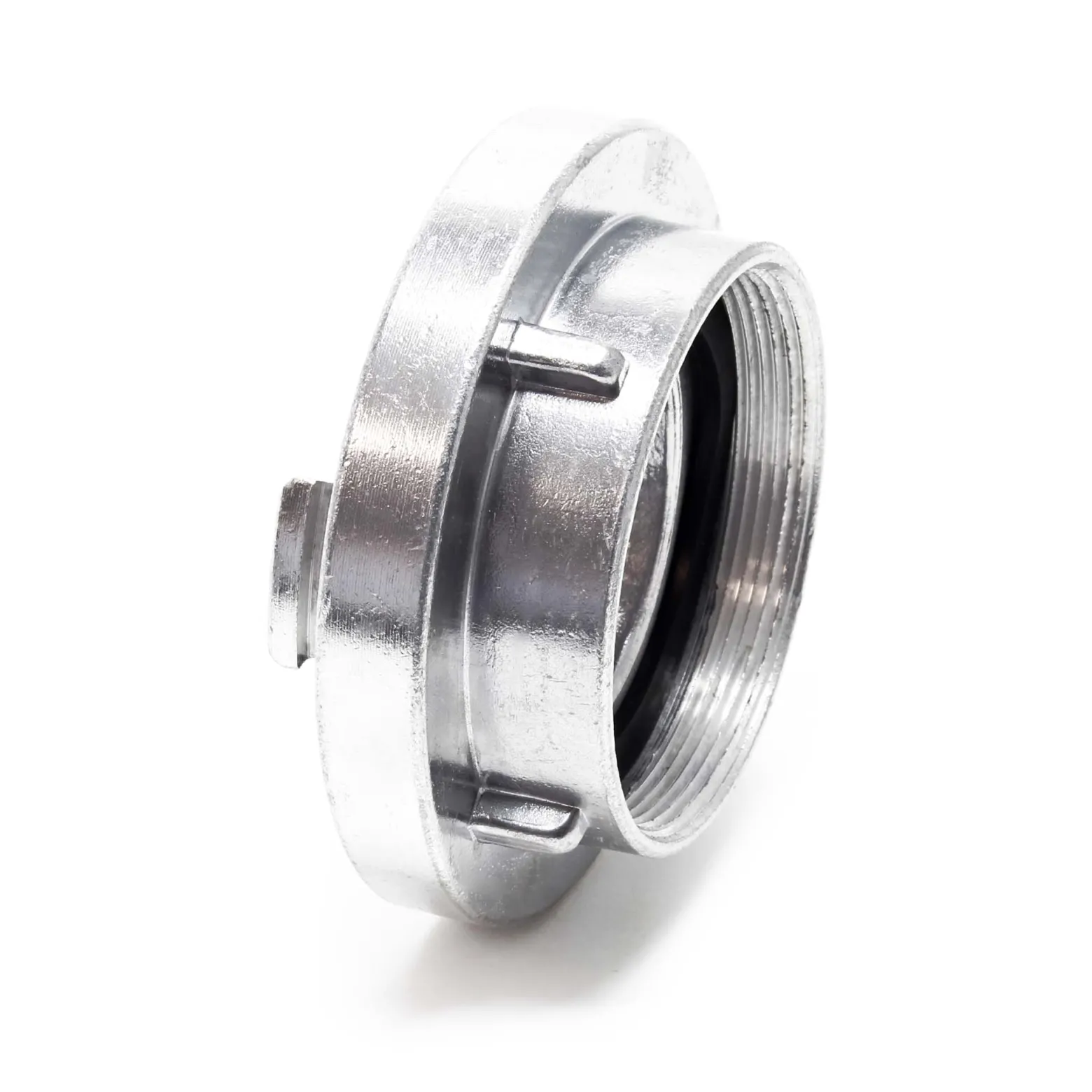 Wiltec Storz Kupplung D 25mm Festkupplung mit Innengewinde 1" 32,89mm aus Aluminium D Schlauchkupplung