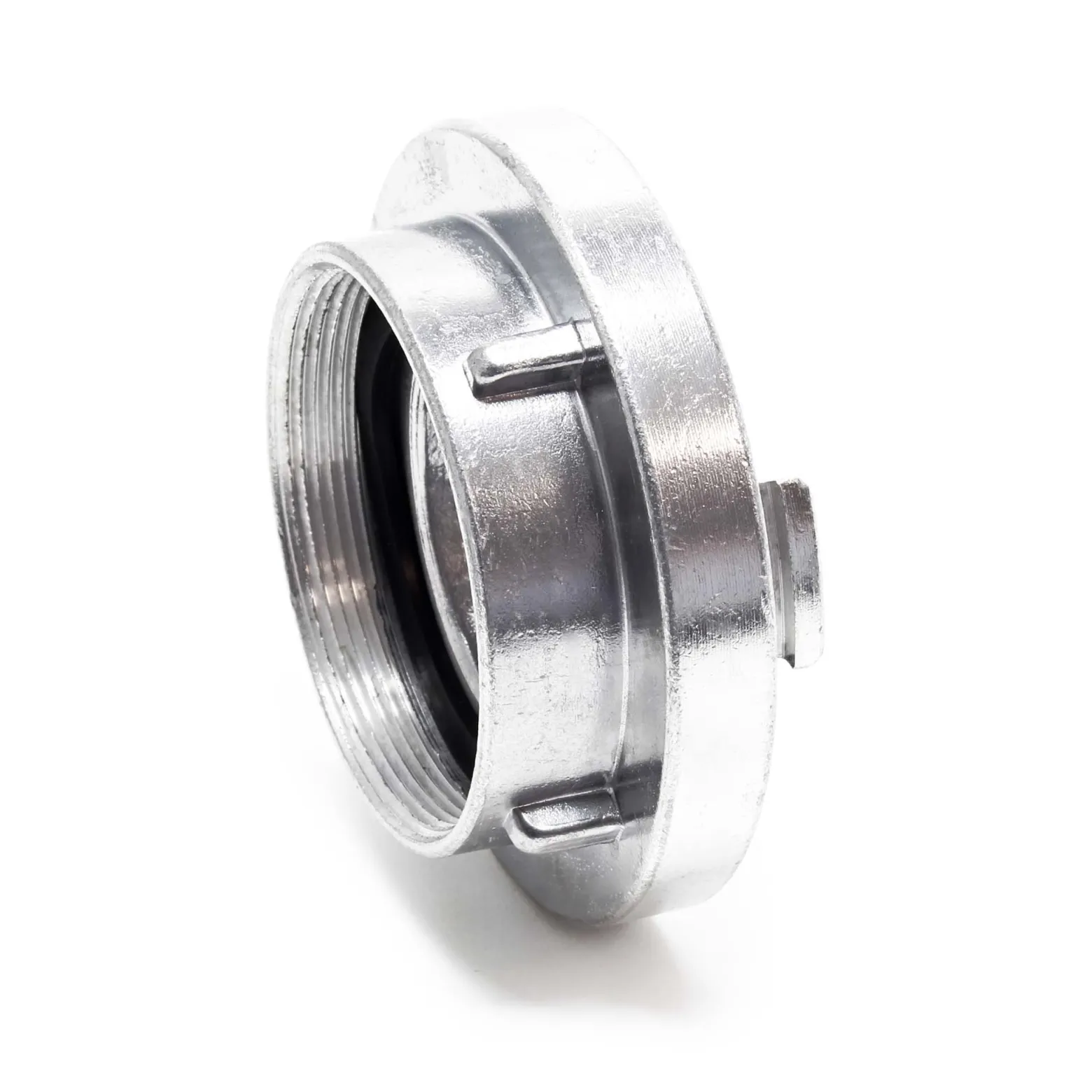 Wiltec Storz Kupplung D 25mm Festkupplung mit Innengewinde 1" 32,89mm aus Aluminium D Schlauchkupplung