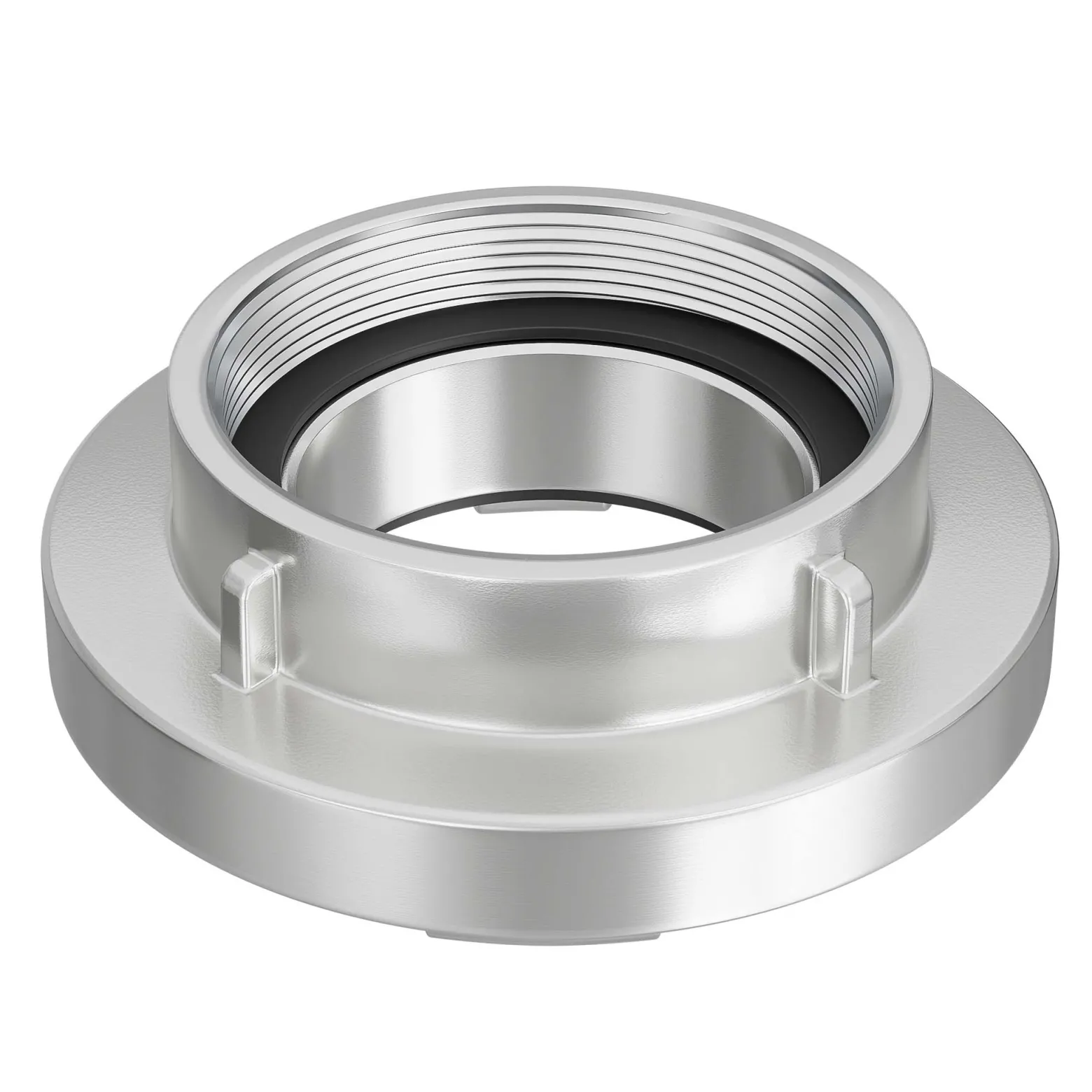 Wiltec Storz Kupplung D 25mm Festkupplung mit Innengewinde 1" 32,89mm aus Aluminium D Schlauchkupplung