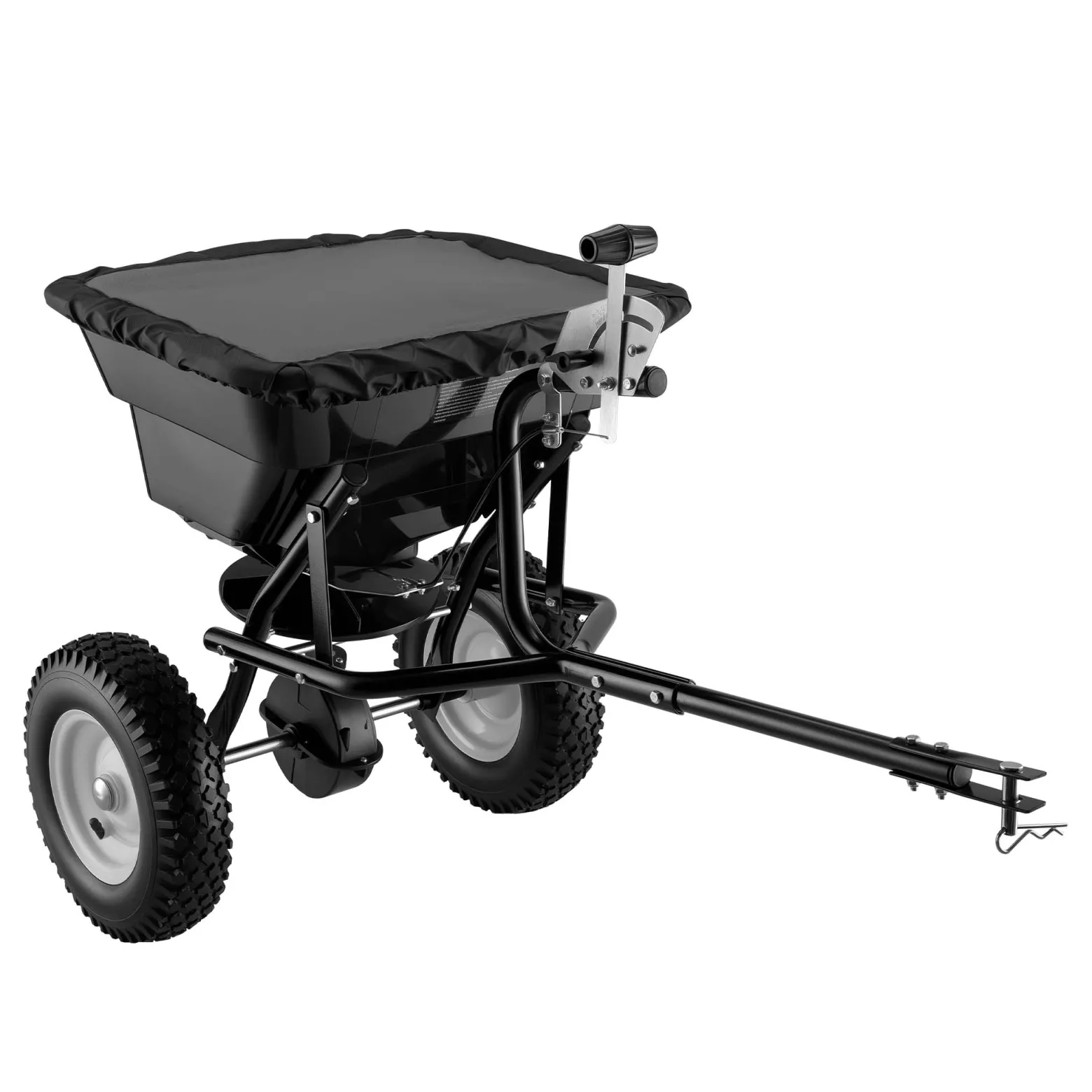 Wiltec Streuwagen GT1507 29L für Dünger, Saatgut, Streusalz, Sand gleichmäßiges Streuen