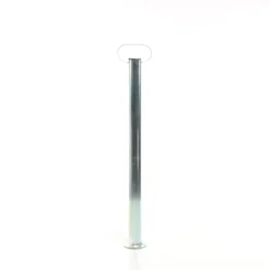 Wiltec Stützen für Anhänger 700 mm ø 48 mm Anhängerstützen mit Handgriff Abstellstützen Stützfuß