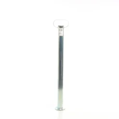 Wiltec Stützen für Anhänger 700 mm ø 48 mm Anhängerstützen mit Handgriff Abstellstützen Stützfuß
