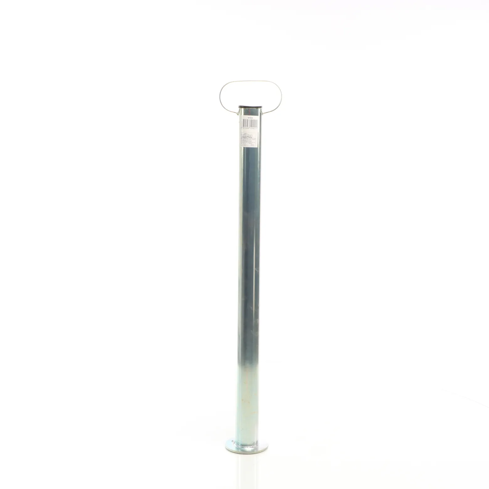 Wiltec Stützen für Anhänger 700 mm ø 48 mm Anhängerstützen mit Handgriff Abstellstützen Stützfuß