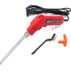 Wiltec Styroporschneider 200W, schnelles Aufheizen inkl. 200mm Klinge, für Styropor, Styrodur & Polystrol-Hartschaum Heißdrahtschneider bis 600°C