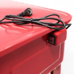 Wiltec Teilewaschgerät 80L aus Stahl Teilereiniger mit Pumpe inkl Kleinteilewanne Teilewaschbecken Teilewäscher Teile Wanne Waschgerät Waschbecken