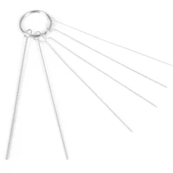 Wiltec 12 teiliges Reinigungs Set für Airbrushpistolen, mit Reinigungsbürsten Ø 3-7 mm, Düsennadeln, Reinigungsnadel, Airbrush Zubehör zur Reinigung