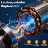 Wiltec 4" Tiefbrunnenpumpe 550 W, Wasserpumpe mit Fördermenge 6000 l/h, Tauchpumpe mit Eintauchtiefe max. 20 m und Förderhöhe max. 59 m