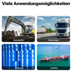 Wiltec Transferpumpe 12 V, 75 W Kraftstoffpumpe 14 l/min, Förderpumpe für Diesel/ Benzin, Kraftstoffförderpumpe 4200 U/min