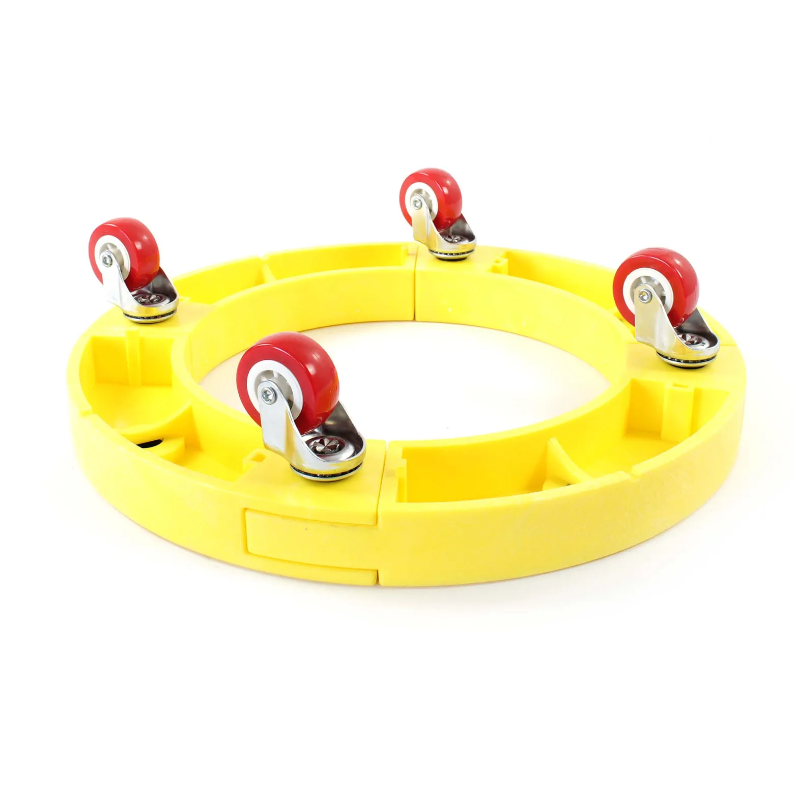 Wiltec Transportroller 136 kg 405 mm, rund, Möbelroller, Rollbrett mit 4 Lenkrollen, Möbelhund als Umzugshilfe