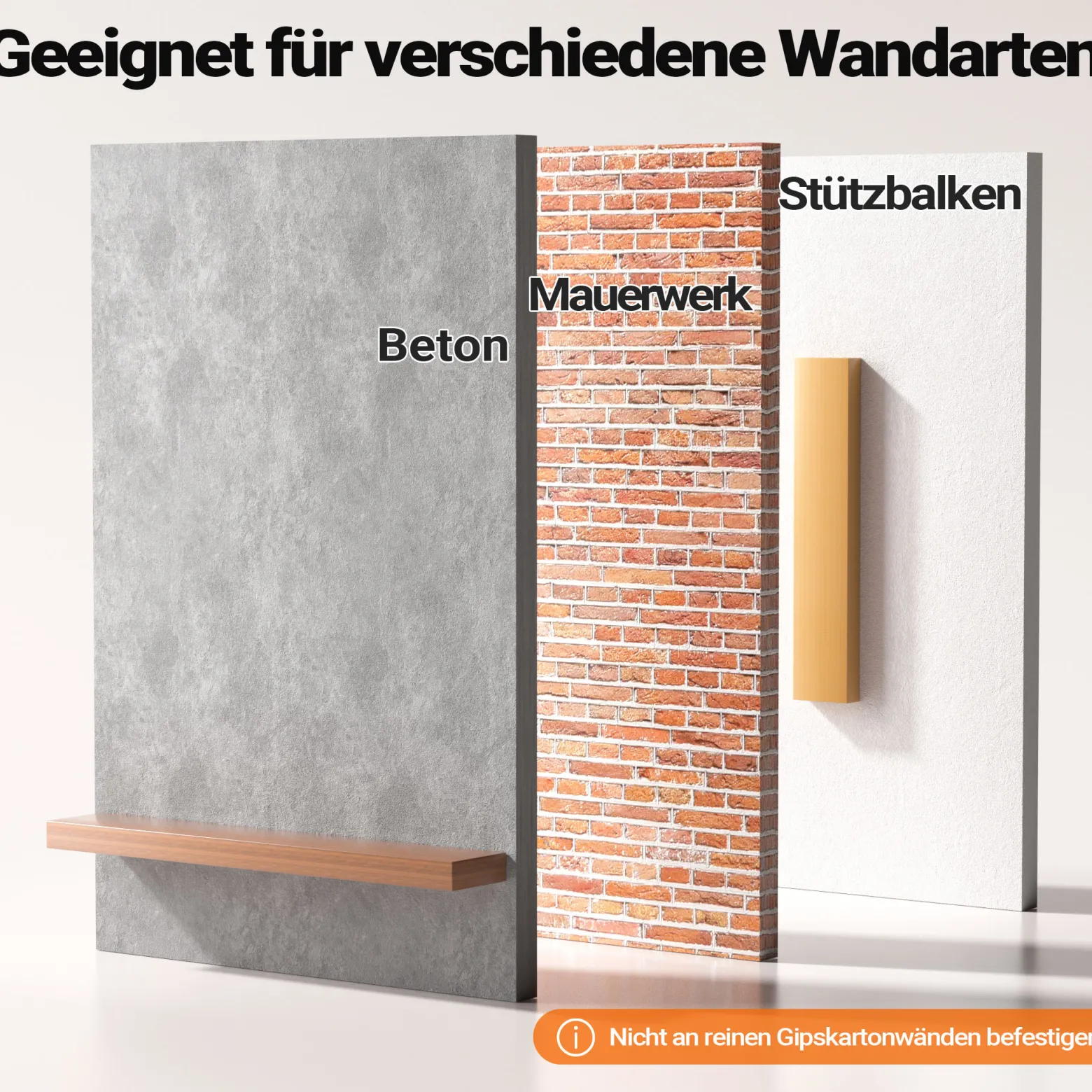 Wiltec TV Halterung 13"–43", TV Wandhalterung schwenkbar bis 20 kg, platzsparende Fernsehhalterung, Fernseher Wandbefestigung einfache Installation