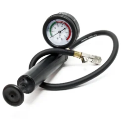 Wiltec Universal Kühlsystemtester 27-teilig mit farbkodierten Kühlertestkappen & Testpumpe, Kühlsystementlüfter Kühlsystembefüller Kühlsystemprüfer
