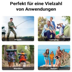 Wiltec Universalkoffer 36,2 x 31 x 17,5 cm, wasserdichter Transportkoffer, Schutzkoffer aus PP, Koffer mit Würfelschaumstoff individuell anpassbar