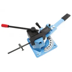Wiltec Universal Winkelbieger bis 18 mm Stärke und 20 mm Höhe, Biegemaschine Biegegerät mit Skala und Anschlag, Winkelbiegemaschine manuell