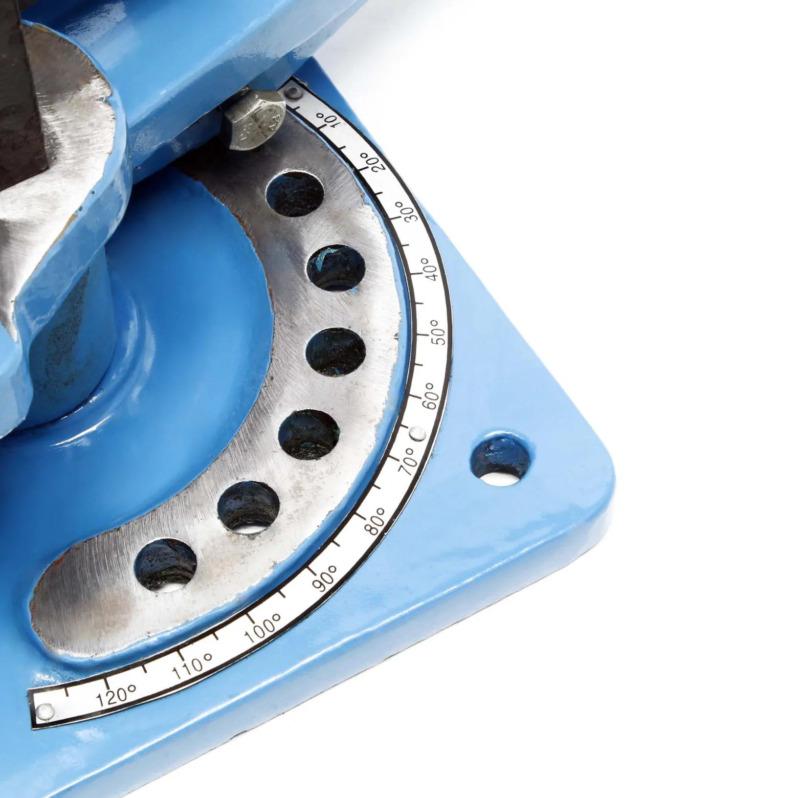 Wiltec Universal Winkelbieger bis 18 mm Stärke und 20 mm Höhe, Biegemaschine Biegegerät mit Skala und Anschlag, Winkelbiegemaschine manuell