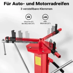 Wiltec Universelles Reifenmontiergerät 4