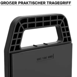 Wiltec Unterlegplatten Set für Stützblöcke, 225 x 165 x 20 mm, aus HDPE, 4 Stützplatten für Wohnwagen, Wohnmobil und Anhänger