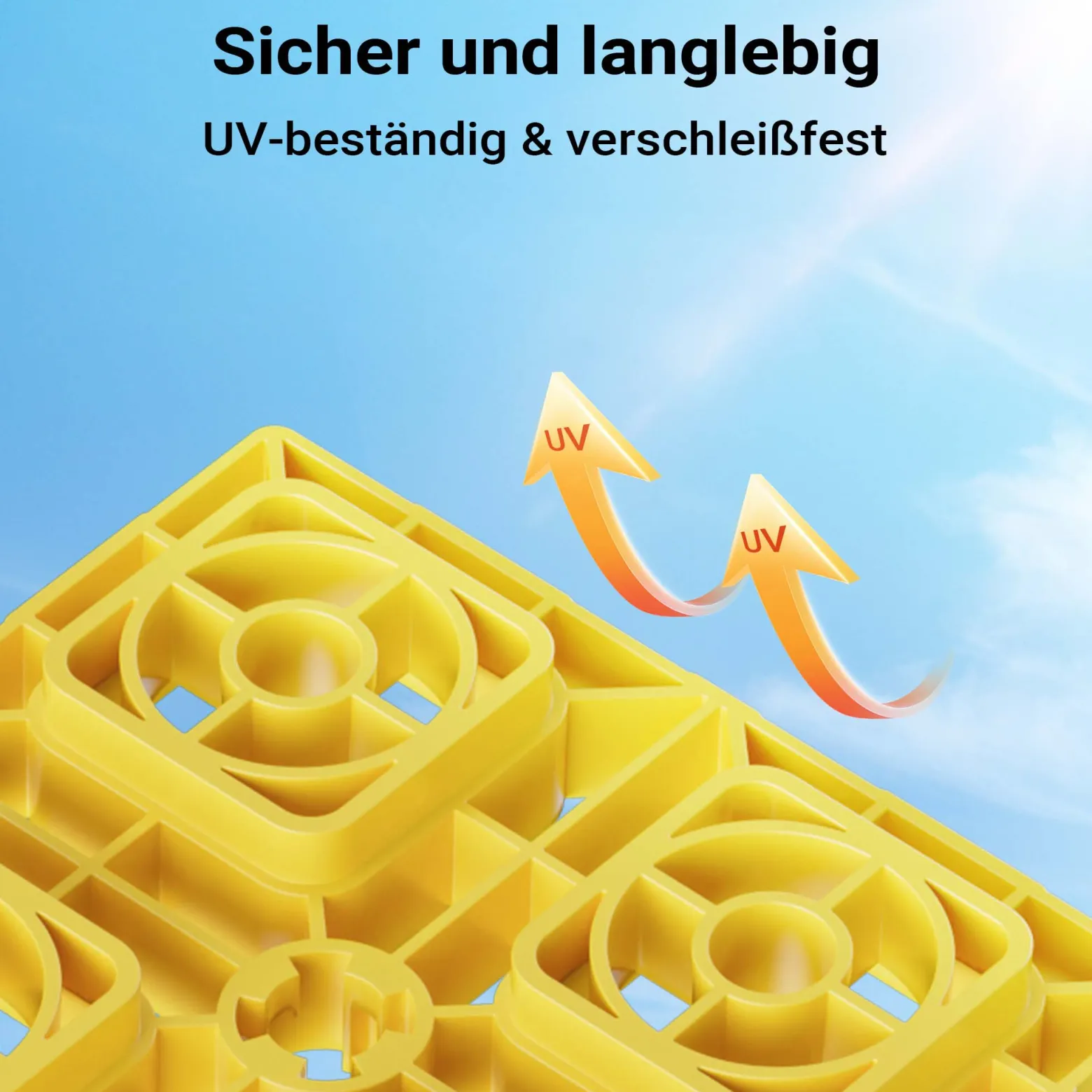 Wiltec Unterlegplatten Wohnwagen 10 Stück bis 13,5 t max. 11,3 cm Stapelhöhe, Stützplatten für Wohnmobile als Auffahrkeil und Stufenkeil nutzbar
