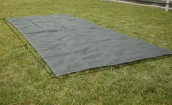 Wiltec Vorzeltteppich 500x250cm Outdoor Teppich aus HDPE Campingteppich Zeltteppich Vorzelt Camping Markisenteppich