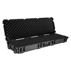 Wiltec Waffenkoffer 139,6 x 44,9 x 18,8 cm aus PP, Bogenkoffer für Bogensport und Gewehre