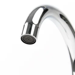 Wiltec Wasserhahn für Küchenarmatur um 360° drehbar, verchromt mit 16,41mm Anschluss (3/8