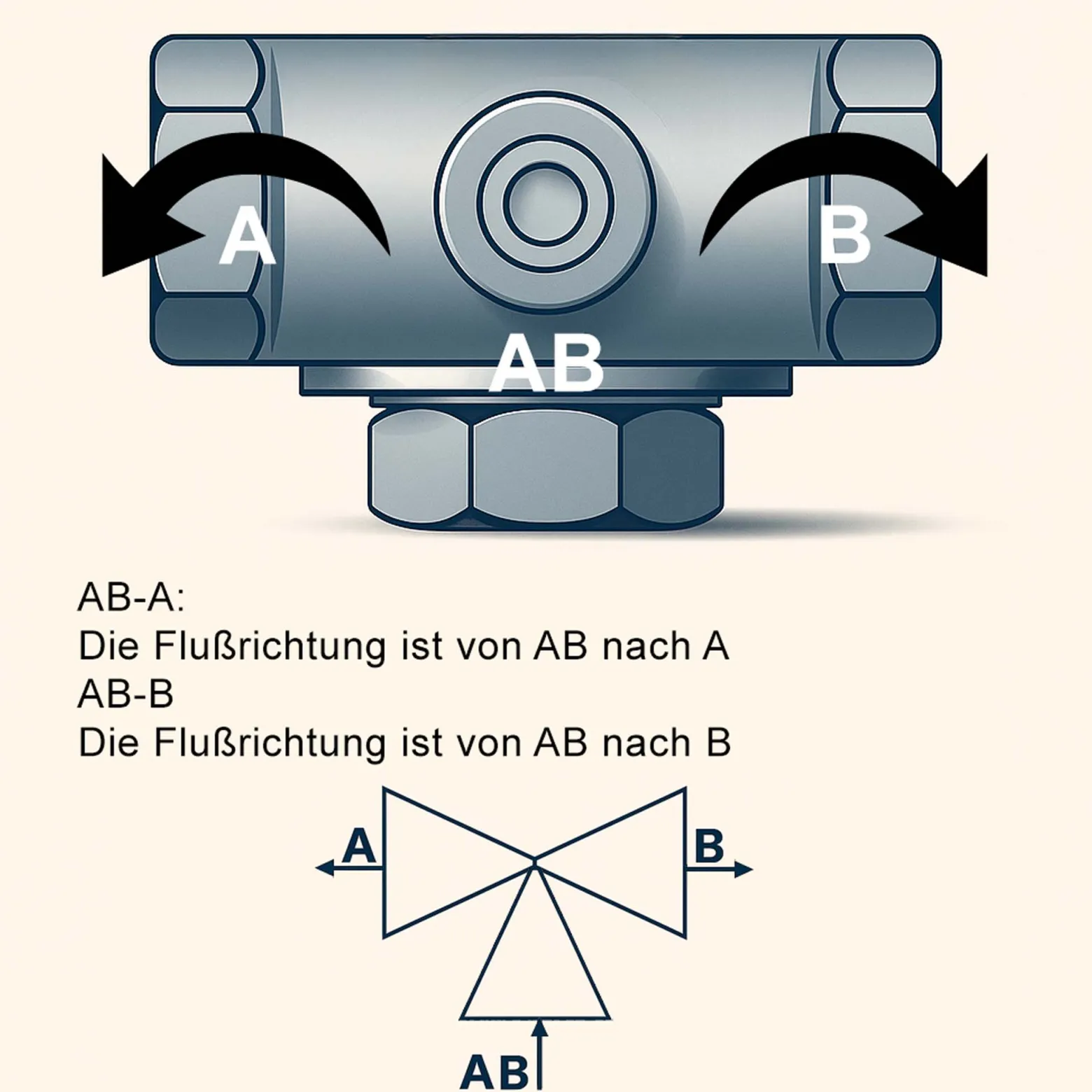 Wiltec 3-Wege Zonenventil DN20 26,9 mm (3/4"), Dreiwegeventil 230 VAC, Einheit aus Umschalt-Kugelventil und aufgesetztem Steuergerät