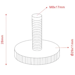 Wiltec Werkbankgestell 100 x 50 x 80 cm, Tischgestell belastbar bis 250 kg, Werkbank Untergestell mit höhenverstellbaren Füßen bis 83,5 cm