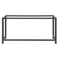 Wiltec Werkbankgestell 150 x 50 x 80 cm, Tischgestell belastbar bis 250 kg, Werkbank Untergestell mit höhenverstellbaren Füßen bis 83,5 cm