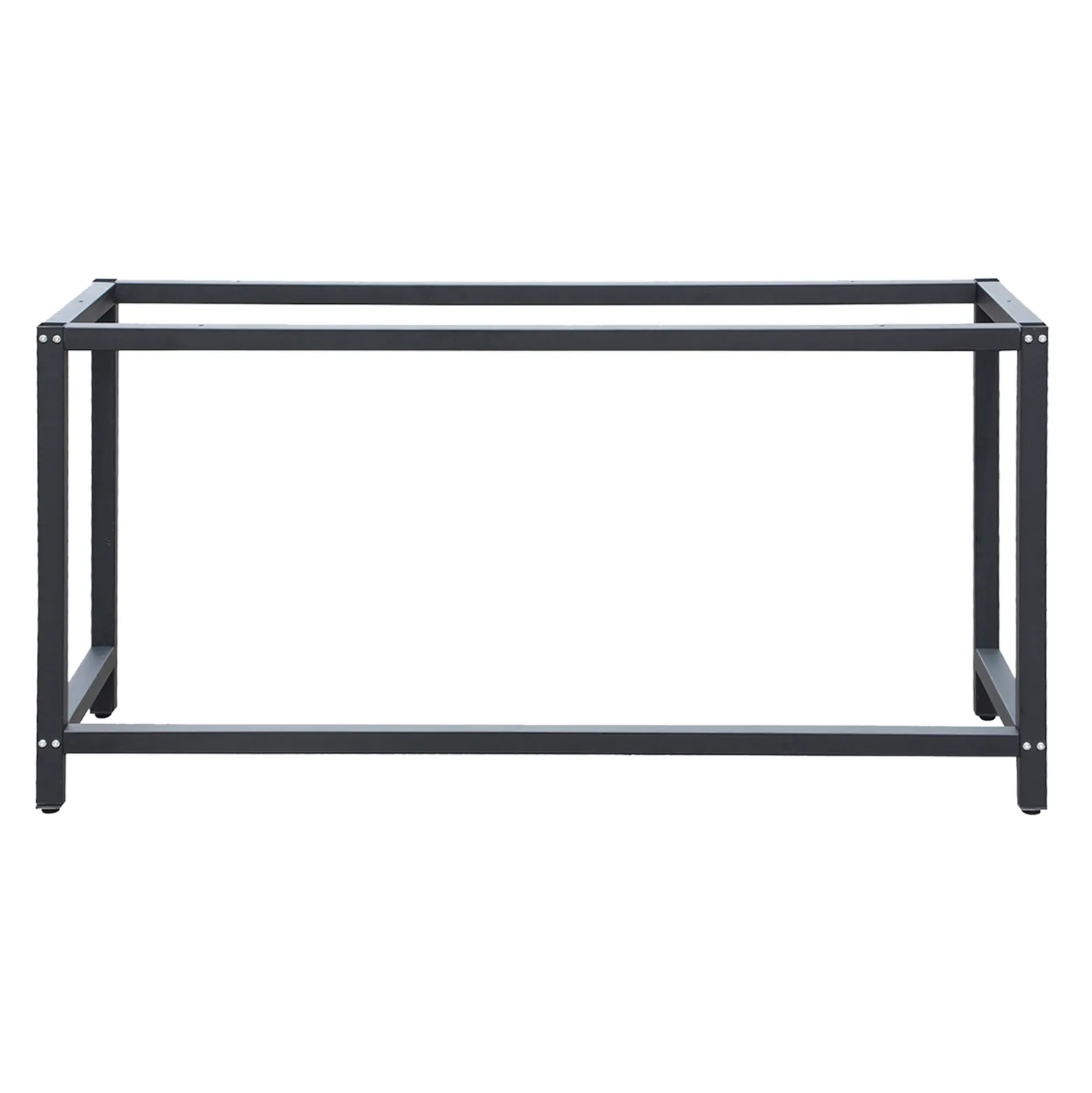 Wiltec Werkbankgestell 150 x 50 x 80 cm, Tischgestell belastbar bis 250 kg, Werkbank Untergestell mit höhenverstellbaren Füßen bis 83,5 cm