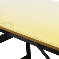 Wiltec Werkbank 100 x 60 x 76 cm klappbar, Werktisch faltbar, linierter Arbeitstisch bis 150 kg belastbar, Werkstatteinrichtung aus Stahl und Holz