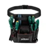 Wiltec Werkzeuggürteltasche 24 x 28 cm bis 15 kg, Werkzeug Gürteltasche 7 Fächer, Werkzeugtasche mit Gürtel verstellbar, robuste Arbeitstasche