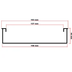 Wiltec 2x Auffahrrampe 163 cm 360 kg für Motorrad ATV Quad, Aluminium Auffahrschiene, Verladerampe rutschsicher