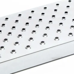 Wiltec 2x Auffahrrampe 160x22,5 cm 400 kg für Motorrad ATV Quad, Auffahrschiene verzinkter Stahl, Verladerampe rutschsicher, gestanzte Löcher