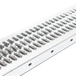 Wiltec 2x Auffahrrampe 160x22,5 cm 400 kg für Motorrad ATV Quad, Auffahrschiene verzinkter Stahl, Verladerampe rutschsicher, geriffelt