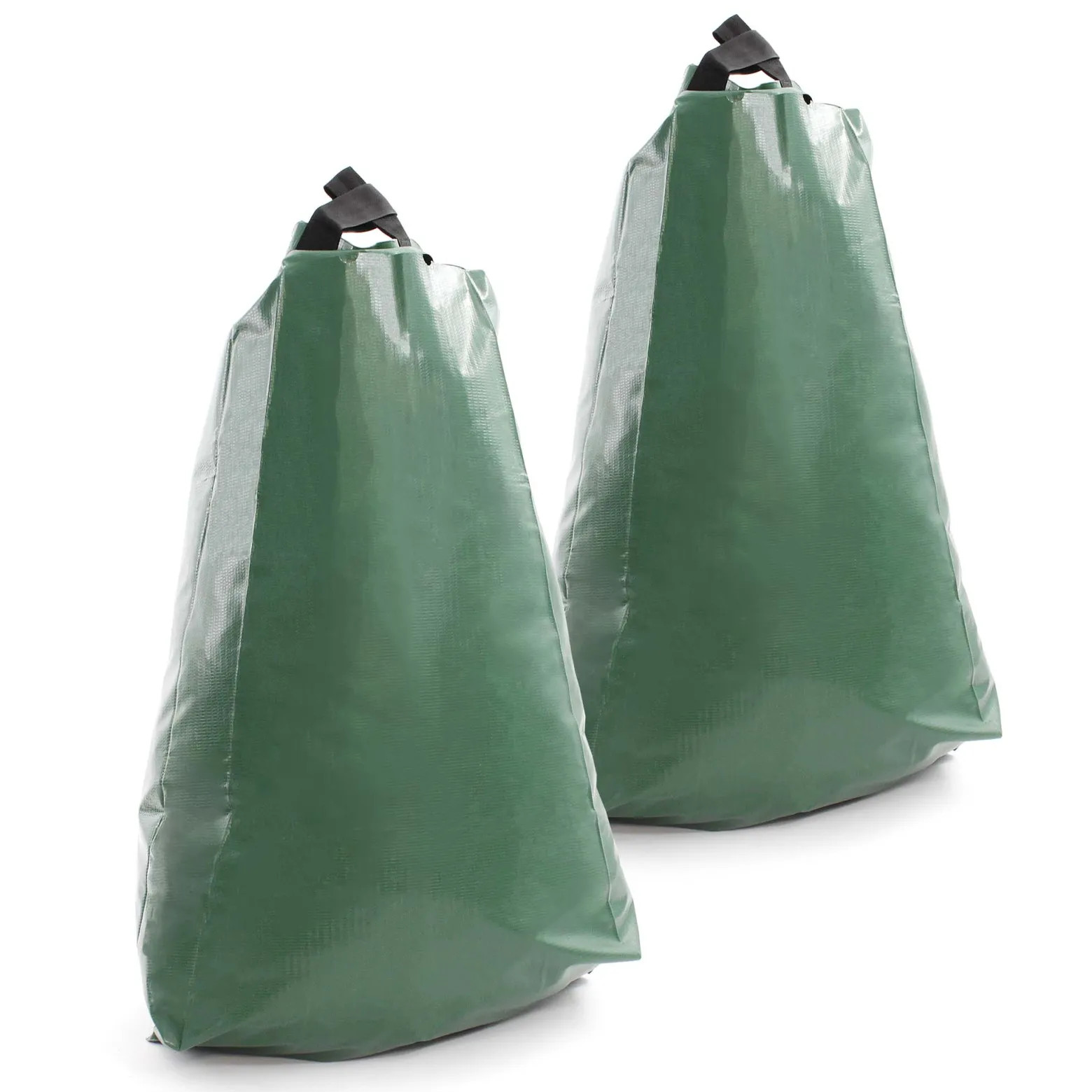 Wiltec 2x Baumbeutel 75L, Wassersack für 35-40 mm dicke Bäume, Bewässerungssack aus PVC für Bäume zur langfristigen Wasserabgabe bei Trockenheit