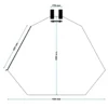 Wiltec 5x Baumbeutel 75L, Wassersack für 35-40 mm dicke Bäume, Bewässerungssack aus PVC für Bäume zur langfristigen Wasserabgabe bei Trockenheit