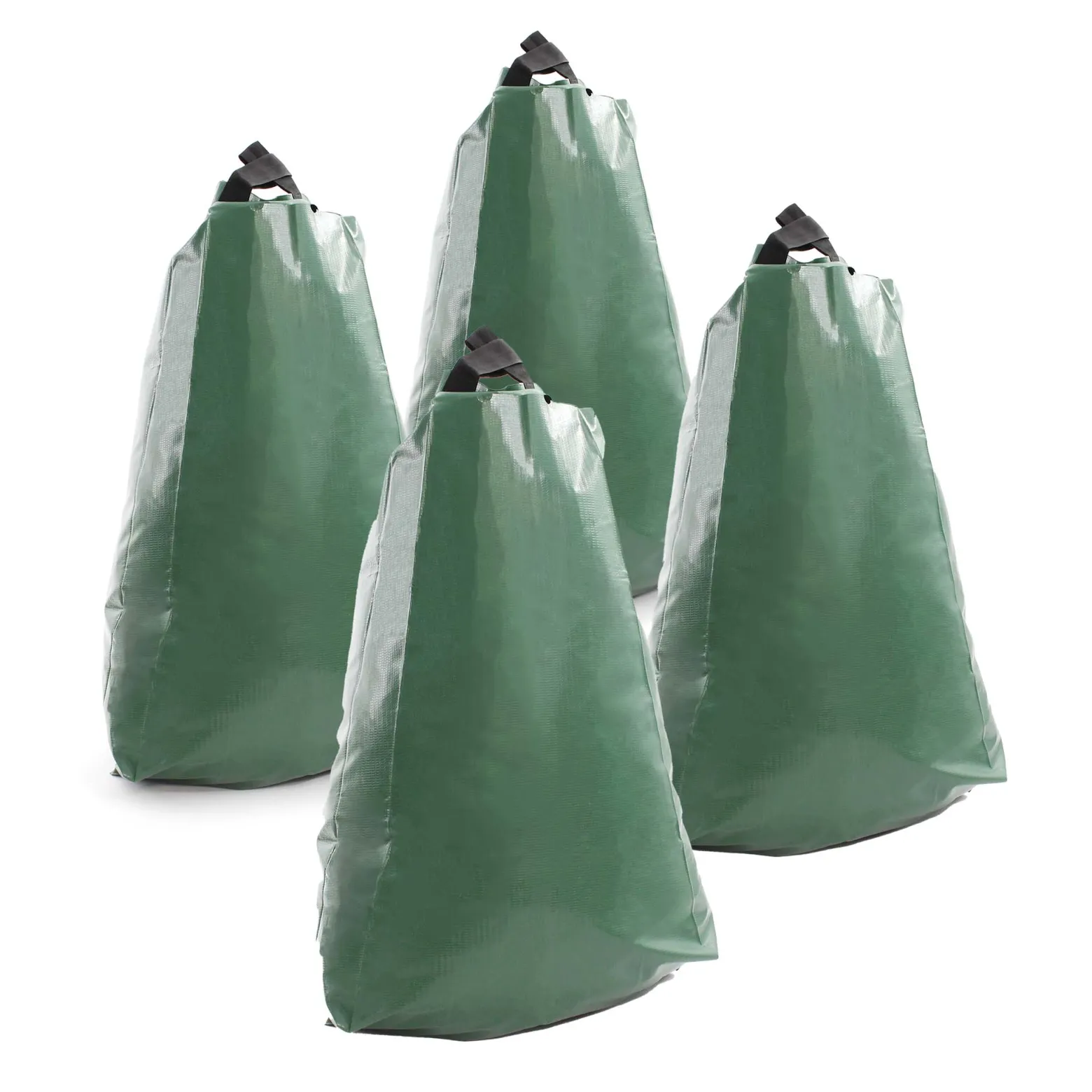 Wiltec 5x Baumbeutel 75L, Wassersack für 35-40 mm dicke Bäume, Bewässerungssack aus PVC für Bäume zur langfristigen Wasserabgabe bei Trockenheit