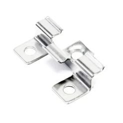 Wiltec 50x Edelstahl Clips 6mm Terrassendielen Montage, für 6mm Seitennut, Befestigungsklammer aus Edelstahl
