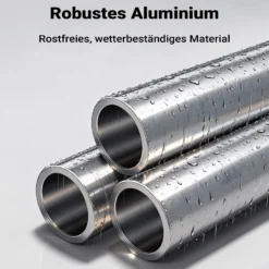 Wiltec 3x Flachplanenbügel 108-150 cm für Anhänger, verstellbare Aluminiumbügel für Anhängerplanen, Planenspanner für Flachplanen