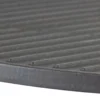 Wiltec 2x Gusseisen Grillplatte 46,7 x 22,8 x 1,5 cm, Gusseisenplatte für Grill mit guter Hitzespeicherung, Grillgitter für typische Grillstreifen auf Grillgut, Grillzubehör für BBQ